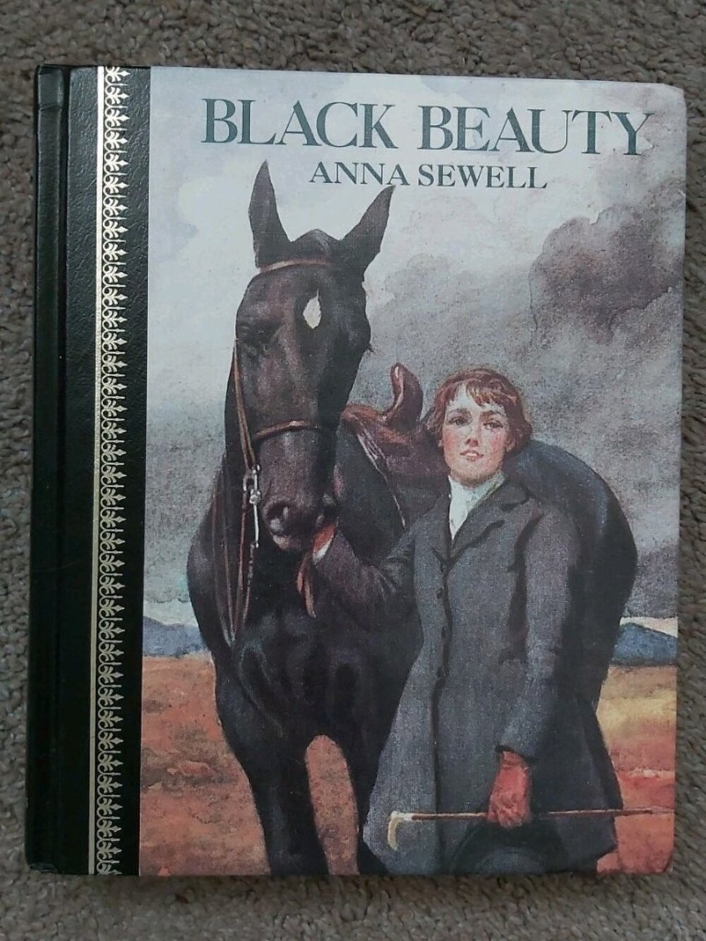 Vintage Black Beauty Hardcover Novel (1986 Edition)